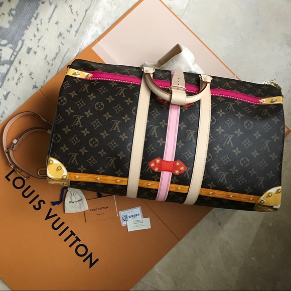 ❌SOLD❌Limited Edition LV KEEPALL BANDOULIÈRE 50 - Picture 7 of 8